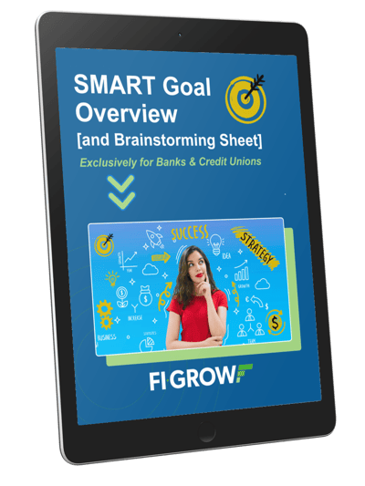 SMART-Goal-Overview-and-Brainstorming-Sheet-Exclusively-for-Banks-and-Credit-Unions-by-FI-GROW-tablet