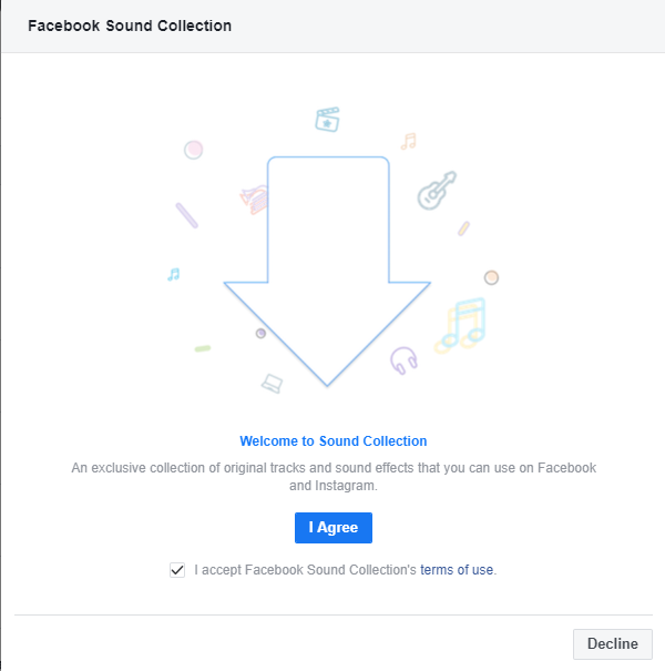 Facebook Creator - Sound Collection