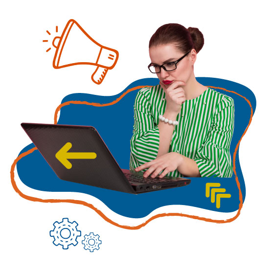 Hubspot-staff-training-for this woman through FI Grow.