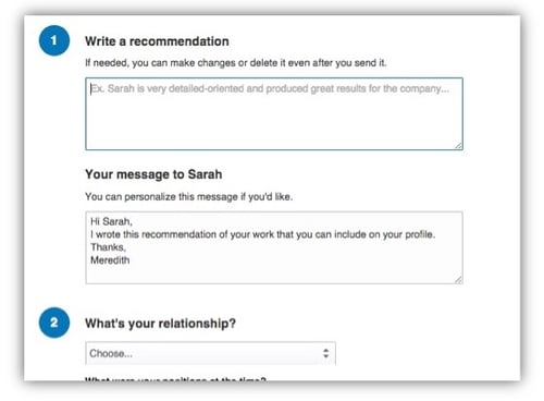 LinkedIn Recommendations for Credit Unions