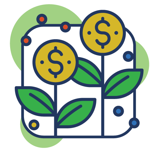 money flower icon