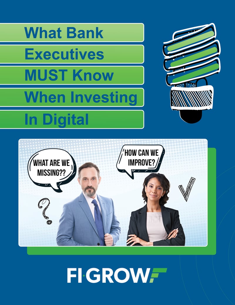 What Bank Executives Must Know When Investing in Digital by FI GROW Cover