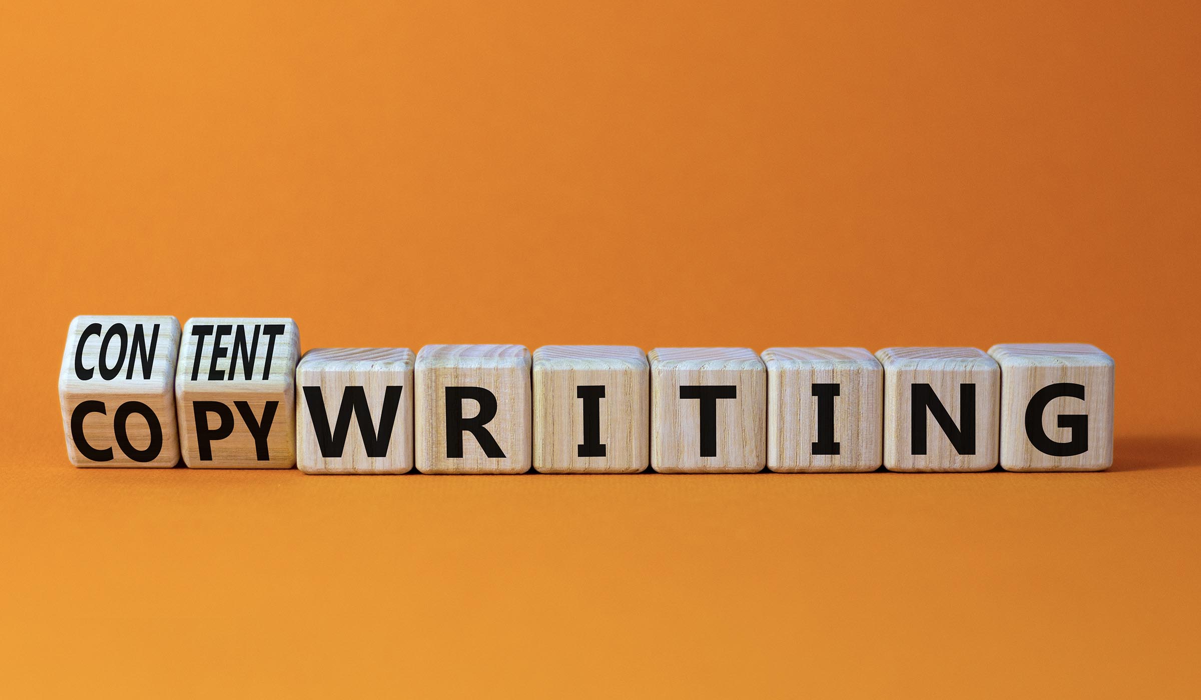 content and copywriting blocks