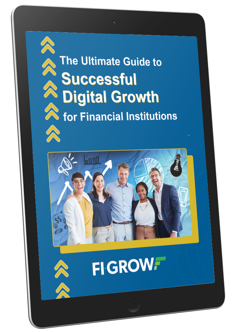 The Ultimate Guide to Successful Digital Growth Cover by FI GROW Tablet
